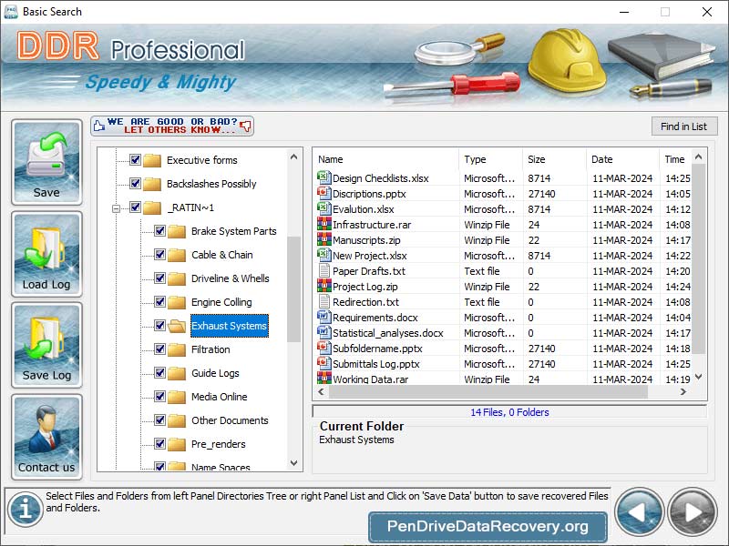 Professional Drive Data Recovery screenshot