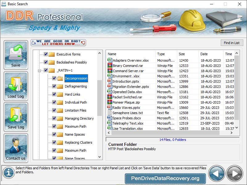 Data Recovery Software for Mac Screenshot