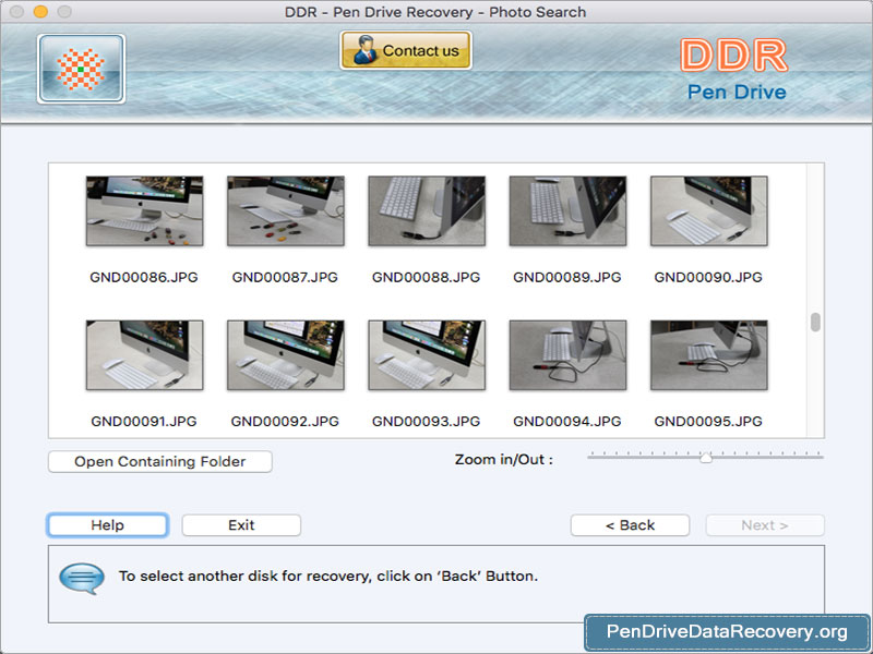 Pen Drive Data Recovery for Mac Screenshot