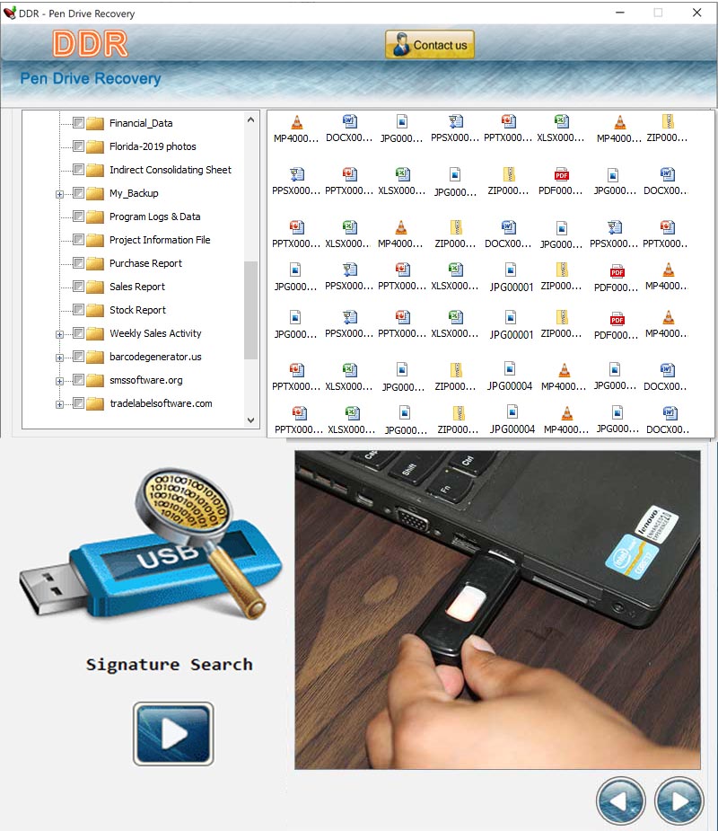 Pen Drive Data Recovery screenshot